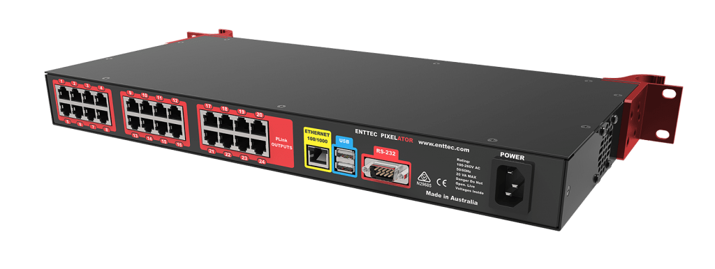 Ethernet-to-Pixel converter