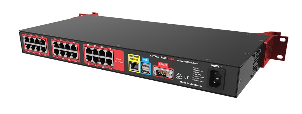 Ethernet-to-Pixel converter