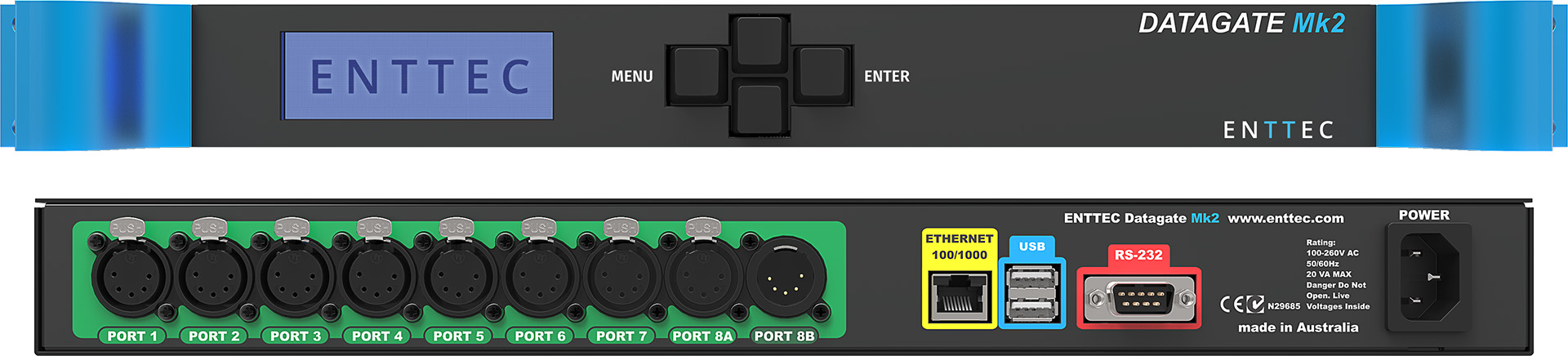 advanced lighting data control