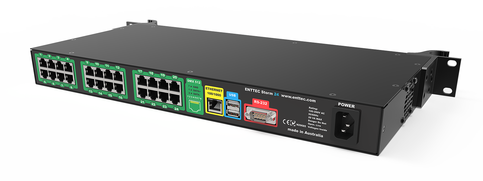 ethernet-to-DMX converter