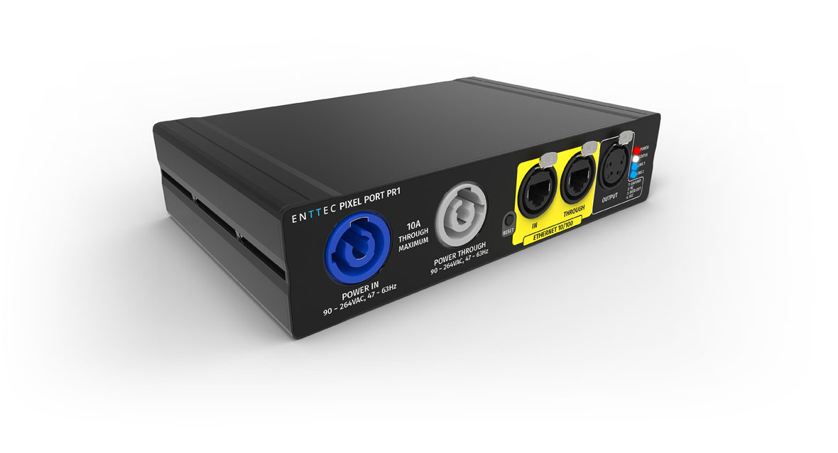 Pixel Port network rgb pixel driver ENTTEC