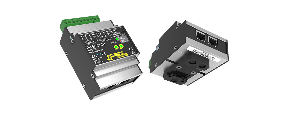 First Versatile Din Rail Led Pixel Controller Enttec 