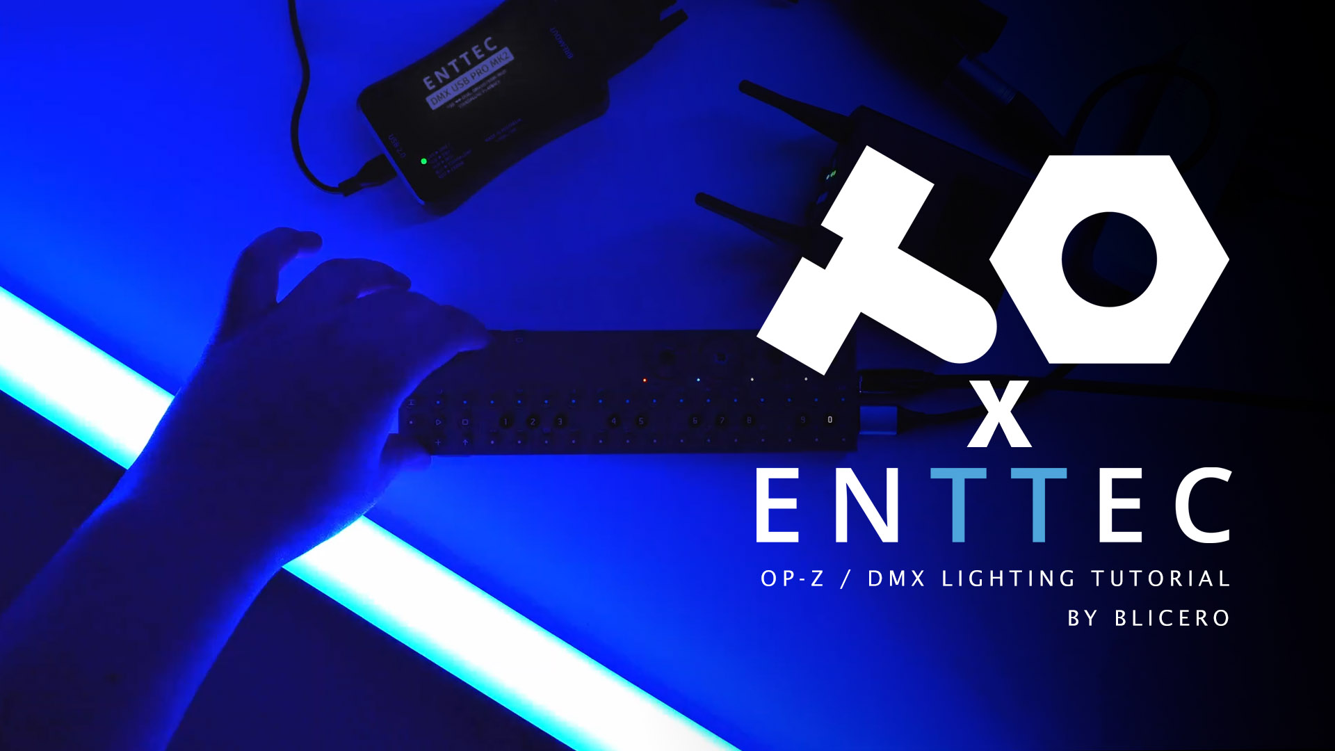 How To Control Dmx Lights With Your Op Z Synth Enttec Enttec