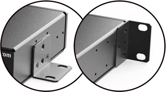 Mounting bracket for light show recorder