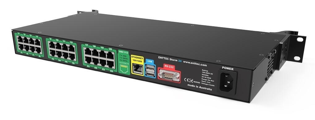 Ethernet-to-DMX converter
