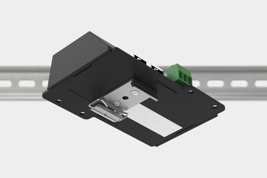 CVC4 with TS35 DIN rail.
constant voltage led driver