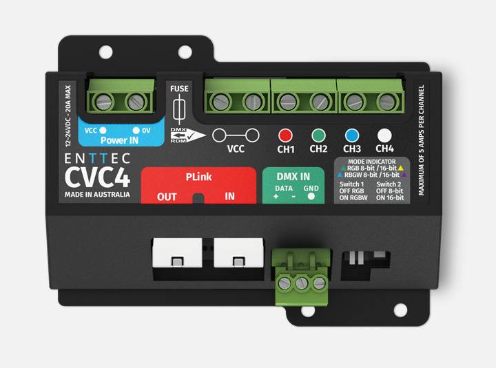 PWM-Dimmer für LED-Streifen, 8 – 24 Vdc, max. 100 W