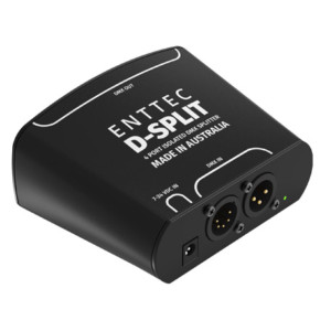 ENTTEC D-SPLIT 512-Ch DMX 5-pin Splitter/Isolator