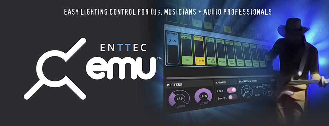 ENTTEC USB DMX PRO Interface Works with Free & Licensed Software