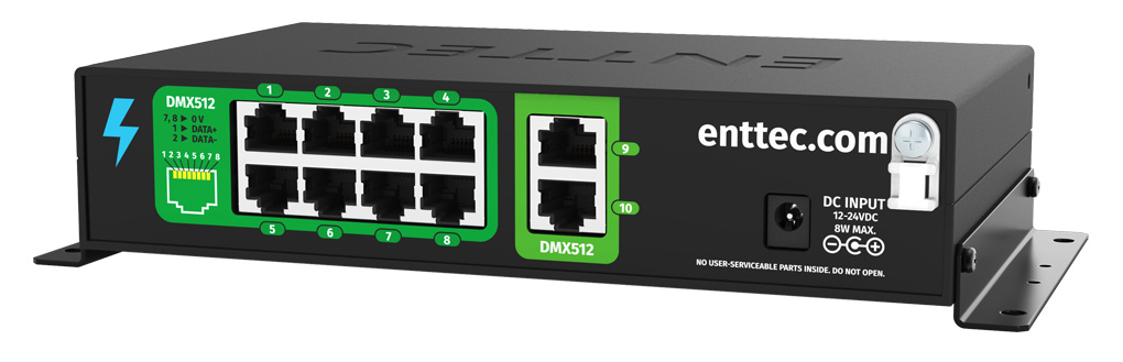 Ethernet to DMX adapter